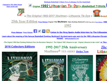 Tablet Screenshot of lithuaniatshirt.com